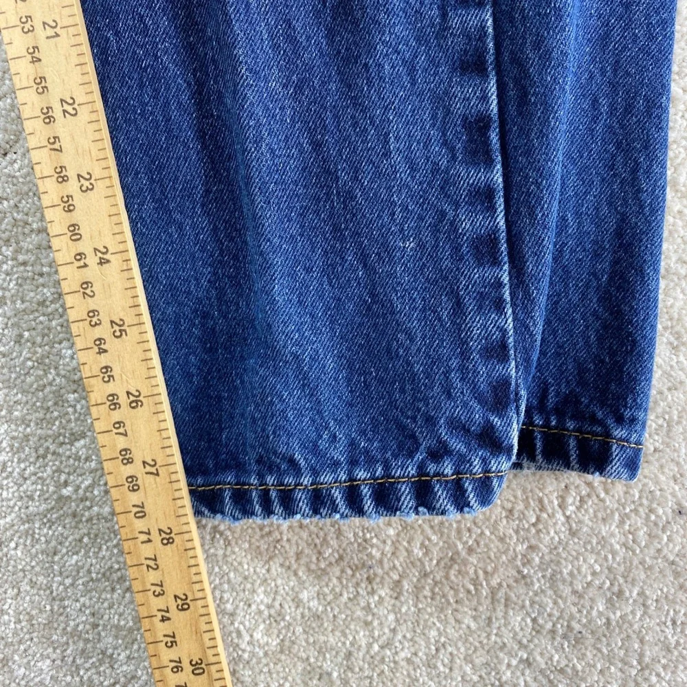 Levis 505‎ Regular Fit Jeans Mens 36x30 Blue Medium Wash Straight Leg